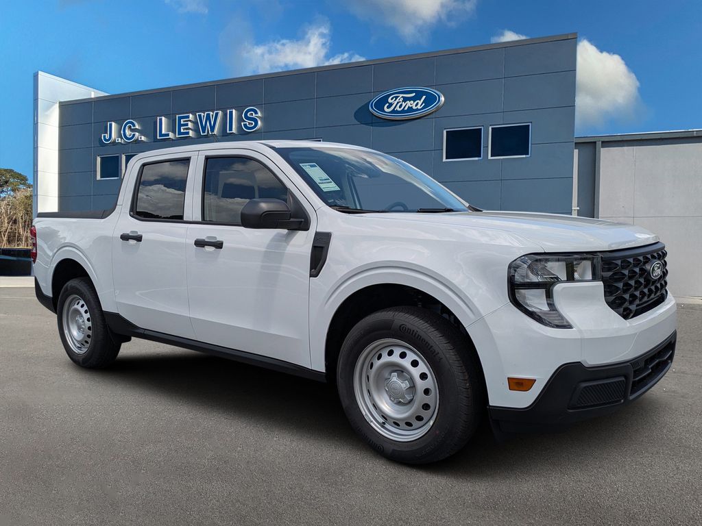 Oxford White 2026 Ford Maverick Pickup Truck All-Wheel Drive Continuously Variable Transmission