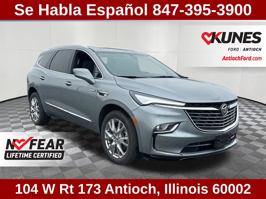 Moonstone Gray Metallic 2023 Buick Enclave SUV / Crossover Four-Wheel Drive 9-Speed Automatic