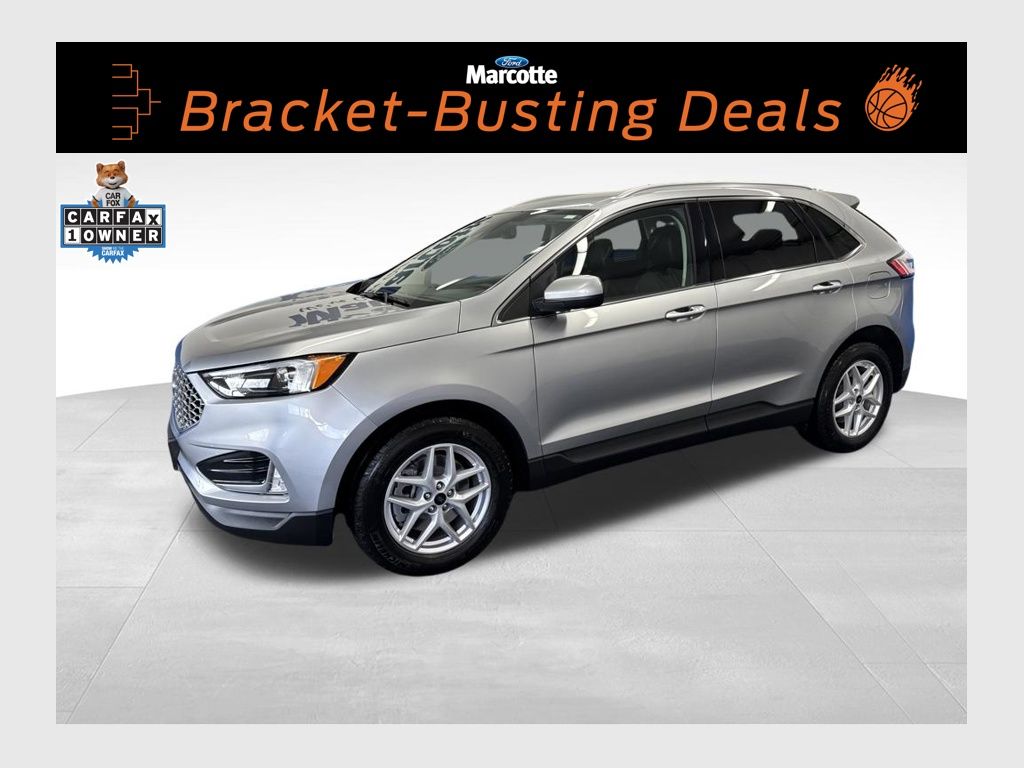 Silver Metallic 2024 Ford Edge SEL AWD SUV / Crossover All-Wheel Drive 8-Speed Automatic