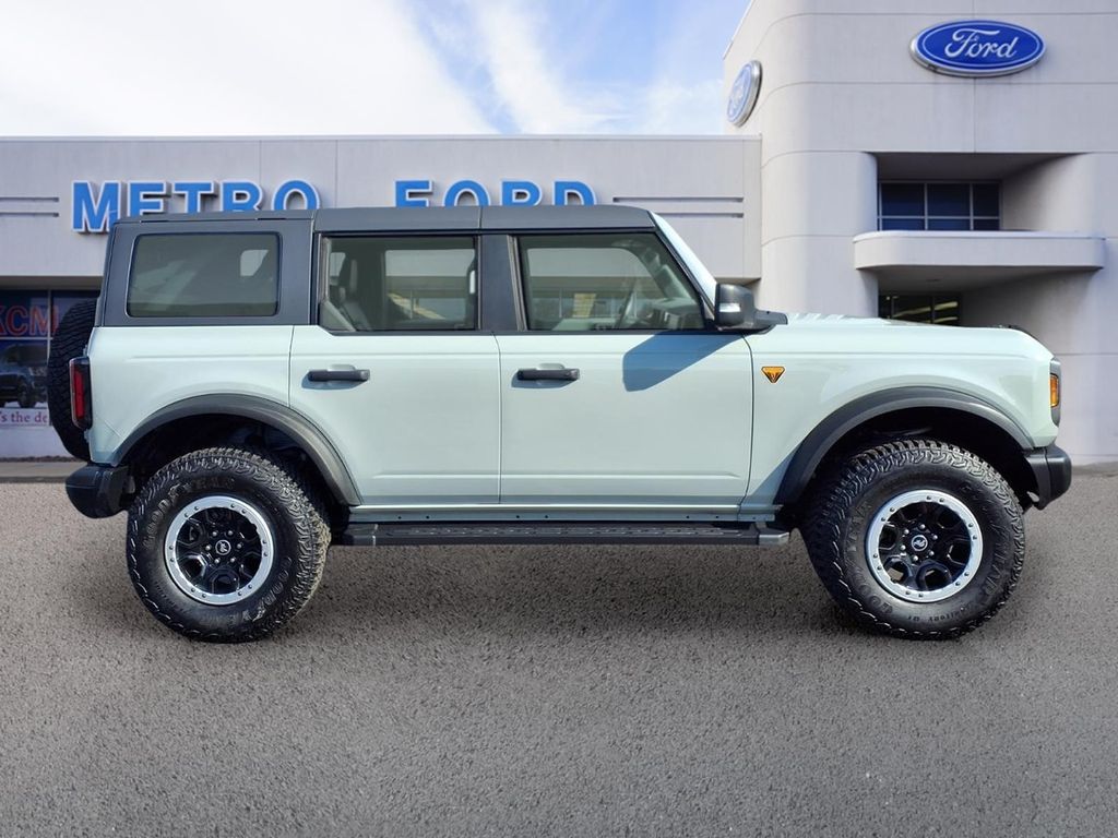 Certified 2023 Ford Bronco 4-Door Badlands with VIN 1FMEE5DP6PLC02163 for sale in Kansas City