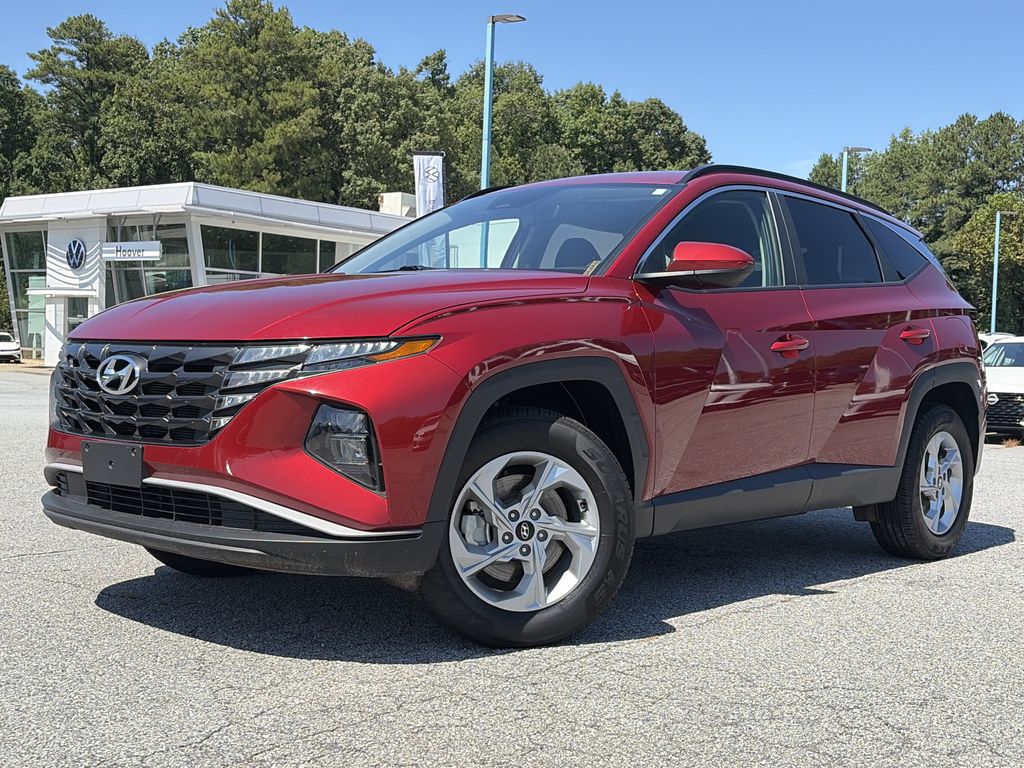 ULTIMATE RED 2024 Hyundai Tucson SUV / Crossover All-Wheel Drive 8-Speed Automatic