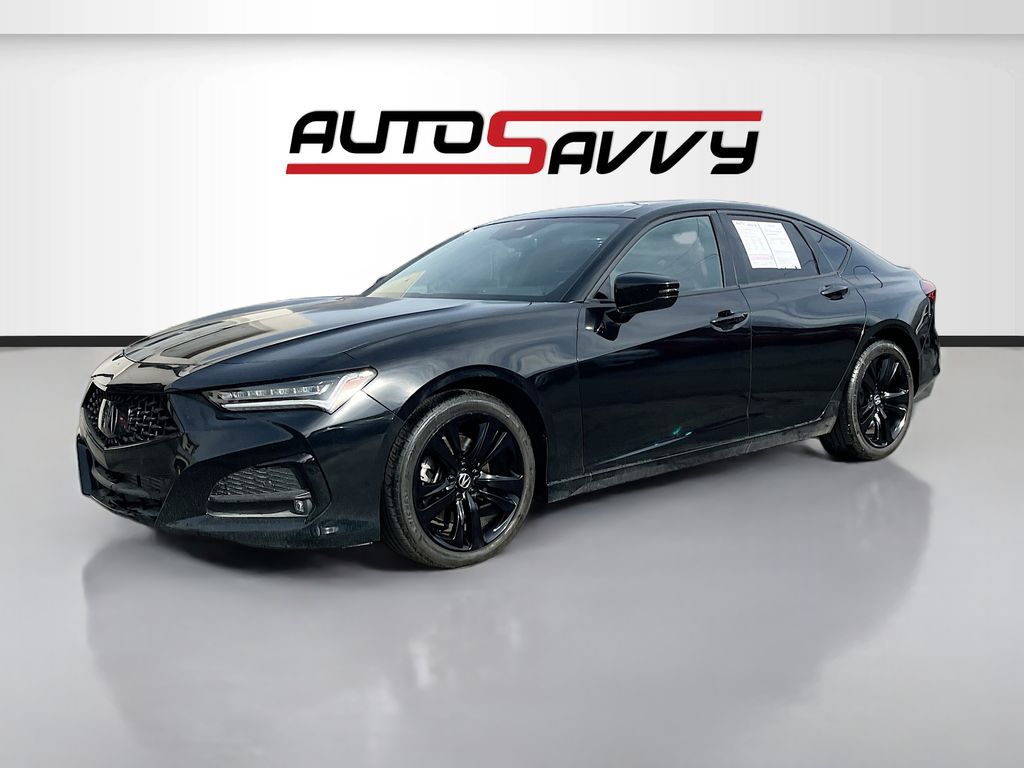 Used 2022 Black Acura A-Spec Package image 3