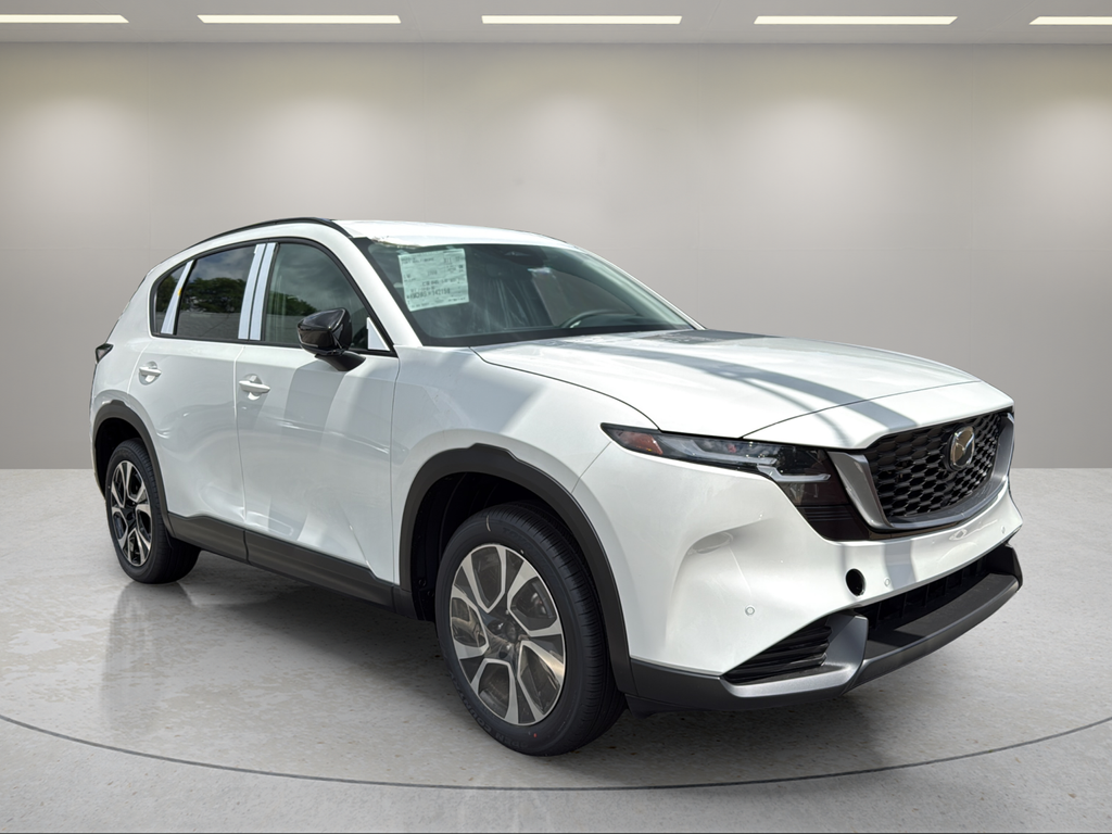 2026 Mazda CX-5 2.5 S Preferred   White at Rochrich Mazda