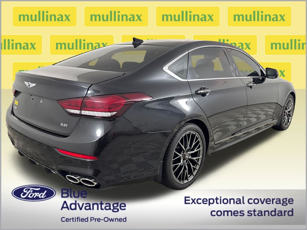 Certified Used 2018 Black Genesis 3.3T Sport image 4