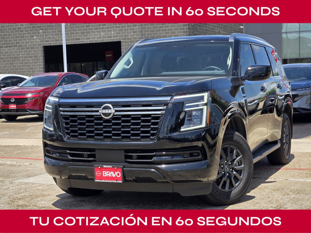 2026 Nissan Armada SV Black at Bravo Nissan