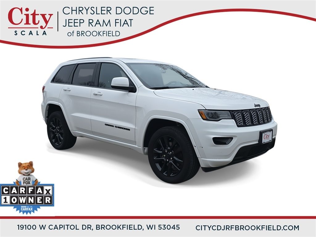 Bright White Clearcoat 2021 Jeep Grand Cherokee Laredo X 4WD SUV / Crossover Four-Wheel Drive 8-Speed Automatic