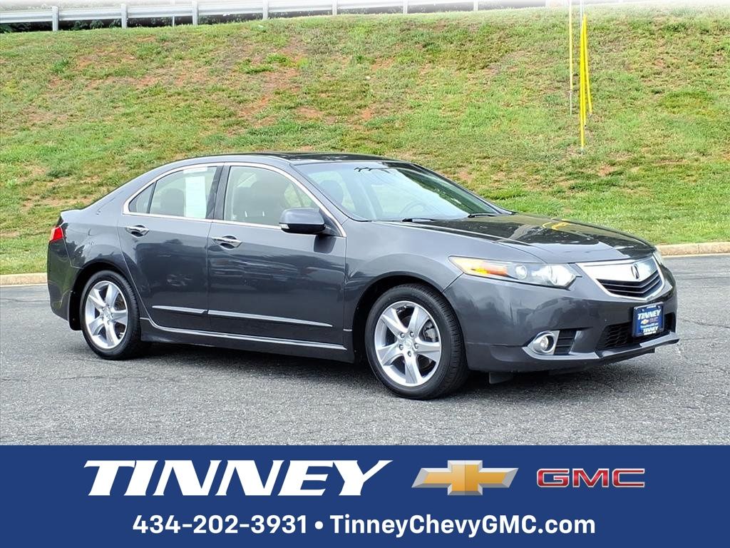 Gray 2012 Acura TSX Sedan FWD with Technology Package Sedan Front-Wheel Drive 5-Speed Automatic