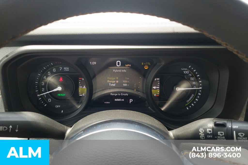 Used 2024 Black Jeep Sahara 4xe image 12