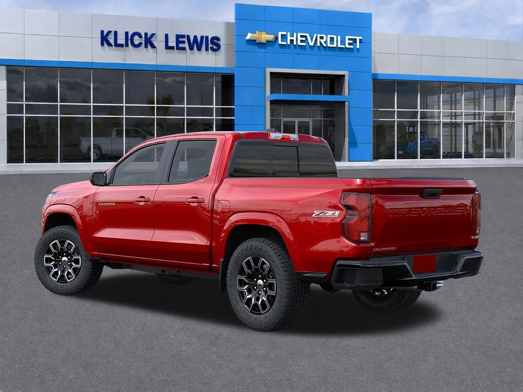 2026 Chevrolet Colorado Z71 Red at Klick Lewis Buick Chevrolet