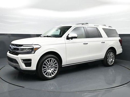 White Metallic 2022 Ford Expedition SUV / Crossover Four-Wheel Drive Automatic