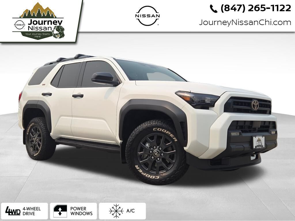 Ice 2025 Toyota 4Runner SUV / Crossover Four-Wheel Drive 8-Speed Automatic