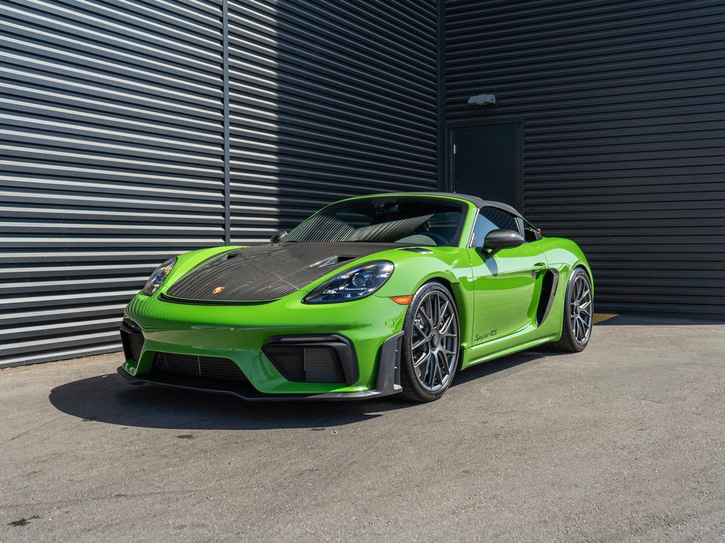 PTS WILLOW GREEN 2025 Porsche 718 Boxster Convertible Rear-Wheel Drive 7-Speed Automatic