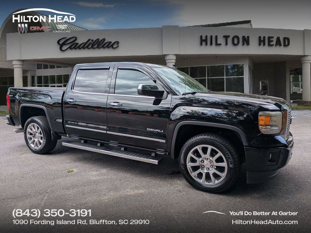 Onyx Black 2015 GMC Sierra 1500 Pickup Truck Four-Wheel Drive 6-Speed Automatic Overdrive