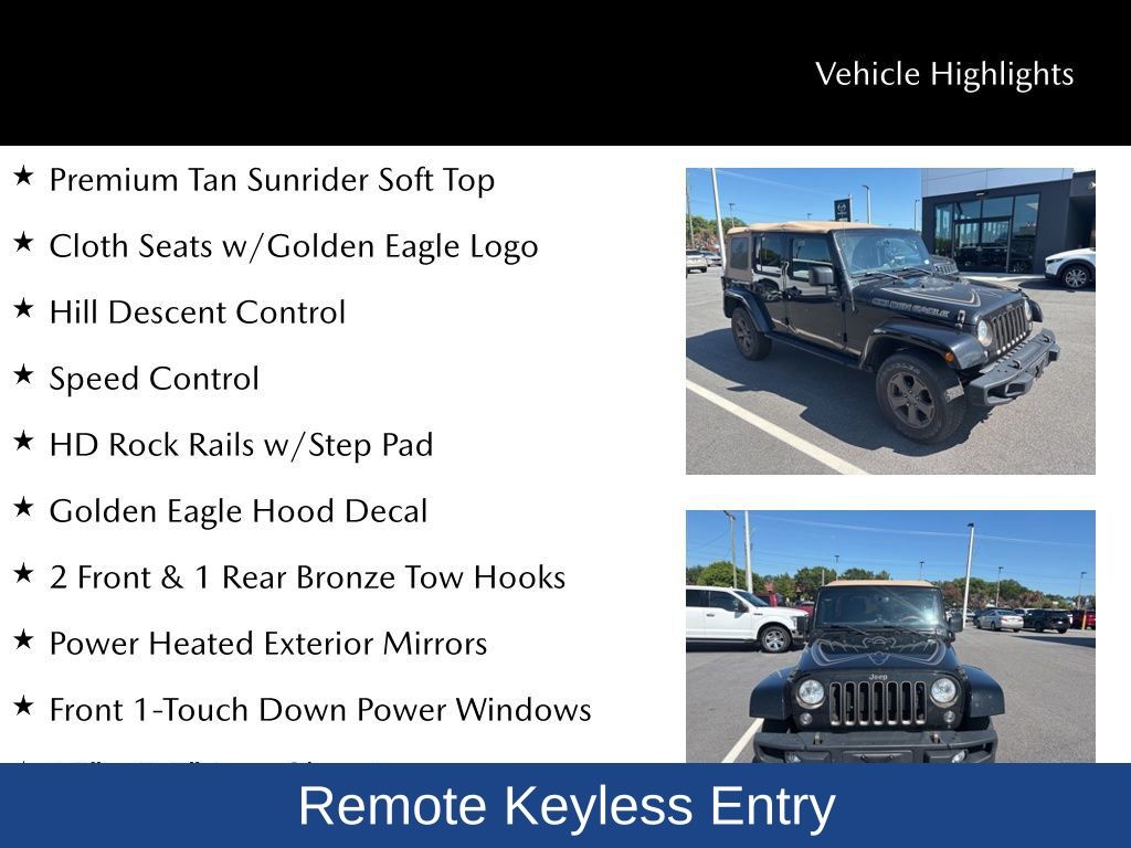 2018 Jeep Wrangler JK Unlimited Sport