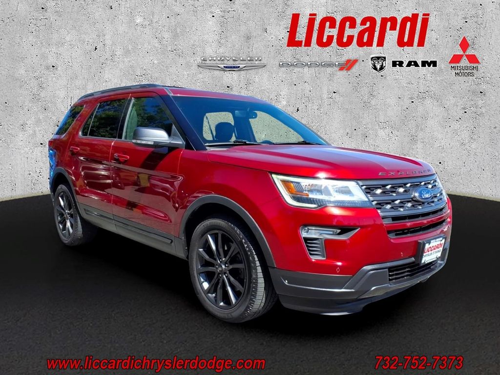 Ruby Red Metallic 2019 Ford Explorer SUV / Crossover All-Wheel Drive 6-Speed Automatic