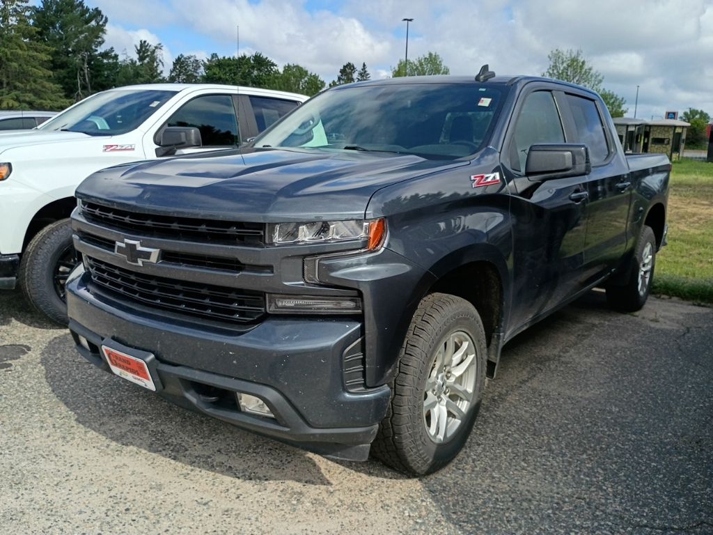 Shadow Gray Metallic 2022 Chevrolet Silverado 1500 Pickup Truck Four-Wheel Drive 8-Speed Automatic
