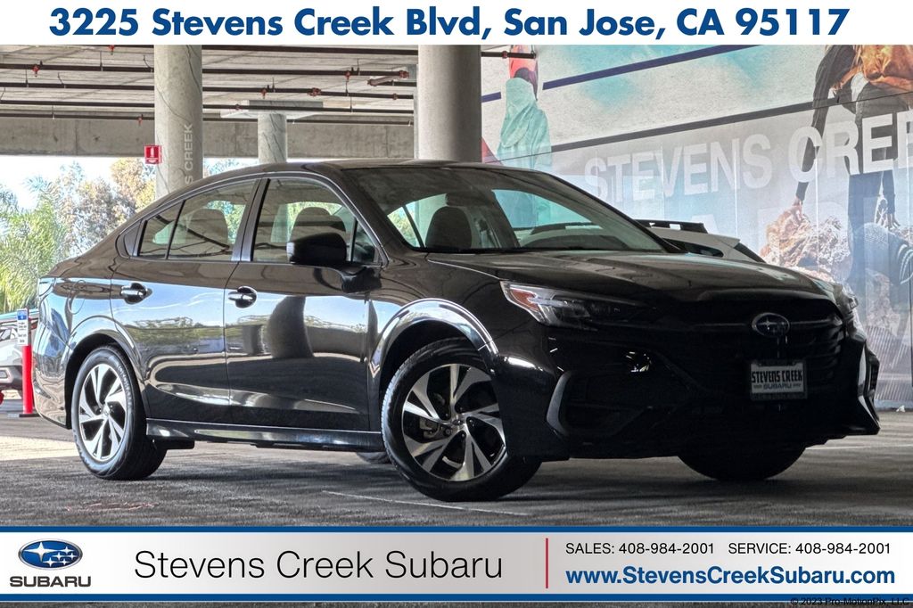 Crystal Black Silica 2025 Subaru Legacy AWD Sedan All-Wheel Drive Continuously Variable Transmission