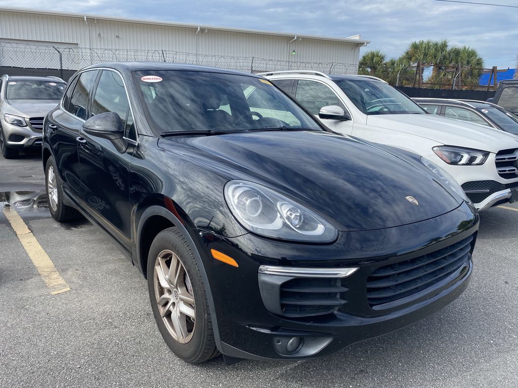 Black 2016 Porsche Cayenne SUV / Crossover All-Wheel Drive 8-Speed Automatic