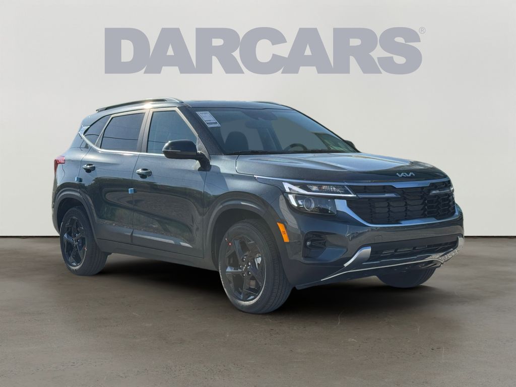 Gravity Gray 2026 Kia Seltos EX AWD SUV / Crossover All-Wheel Drive Continuously Variable Transmission