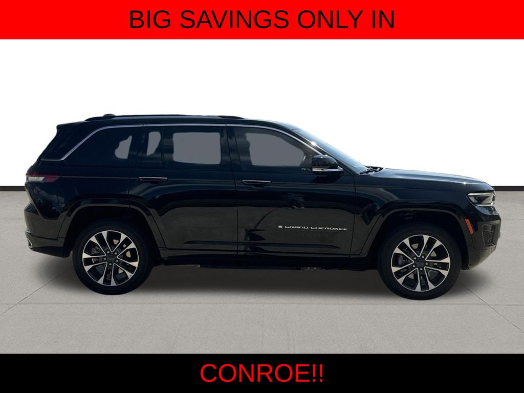2024 Jeep Grand Cherokee Overland 4xe Black at DeMontrond Gulf Freeway