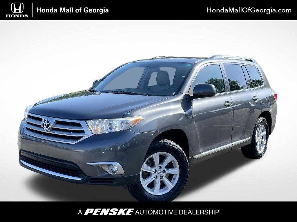 Magnetic Gray Metallic 2013 Toyota Highlander SE AWD SUV / Crossover All-Wheel Drive 5-Speed Automatic Overdrive
