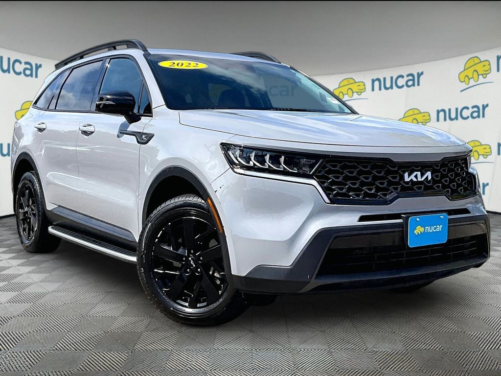 Wolf Gray 2022 Kia Sorento SUV / Crossover All-Wheel Drive 8-Speed Automatic
