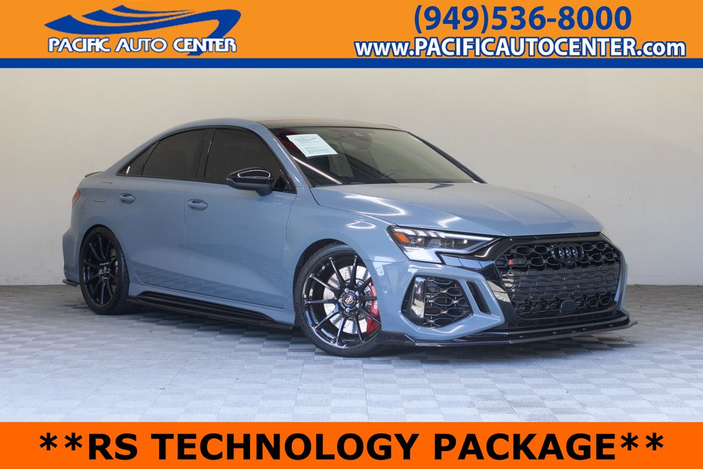 Gray Metallic 2022 Audi RS 3 2.5T quattro Sedan All-Wheel Drive 7-Speed Automatic