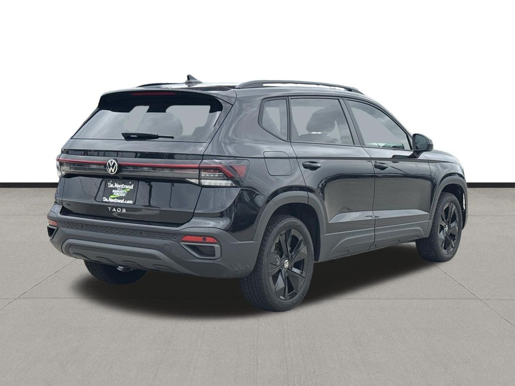 2026 Volkswagen Taos 1.5T SE Black Black at DeMontrond Automotive Group