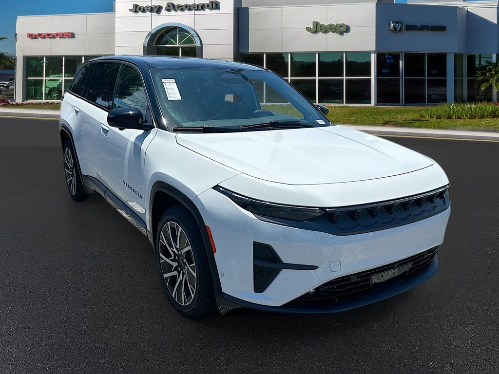 Bright White Clearcoat 2025 Jeep Wagoneer S Limited 4WD SUV / Crossover Four-Wheel Drive 1-Speed Automatic