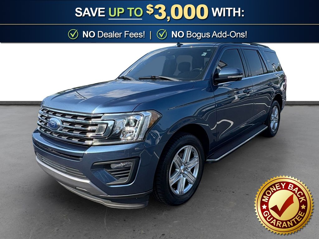 Blue Metallic 2019 Ford Expedition SUV / Crossover 4X2 Automatic