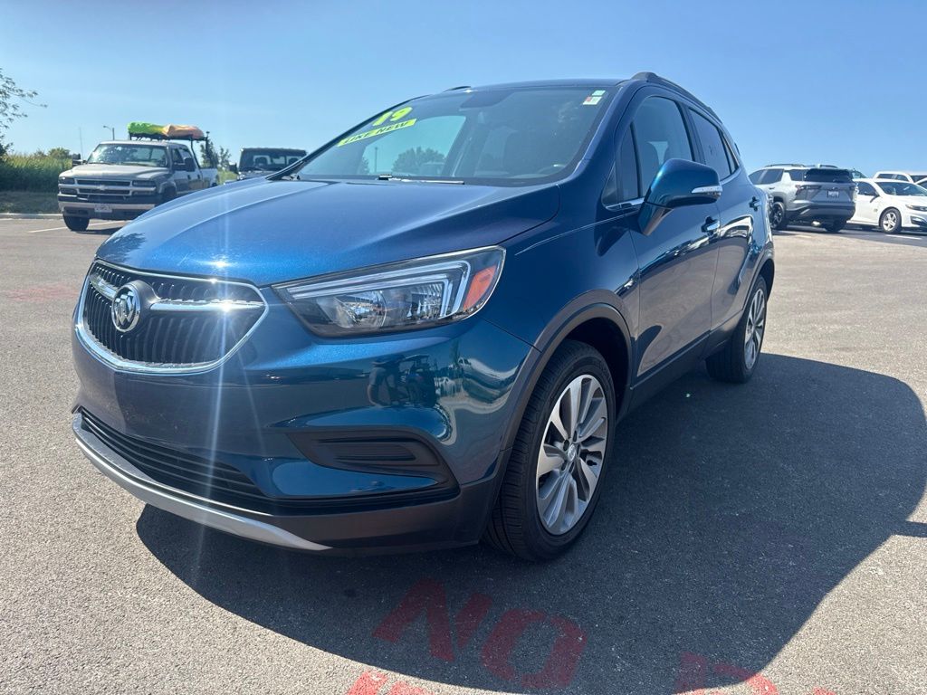 Blue (Deep Azure Metallic) 2019 Buick Encore SUV / Crossover Front-Wheel Drive 6-Speed Automatic Overdrive