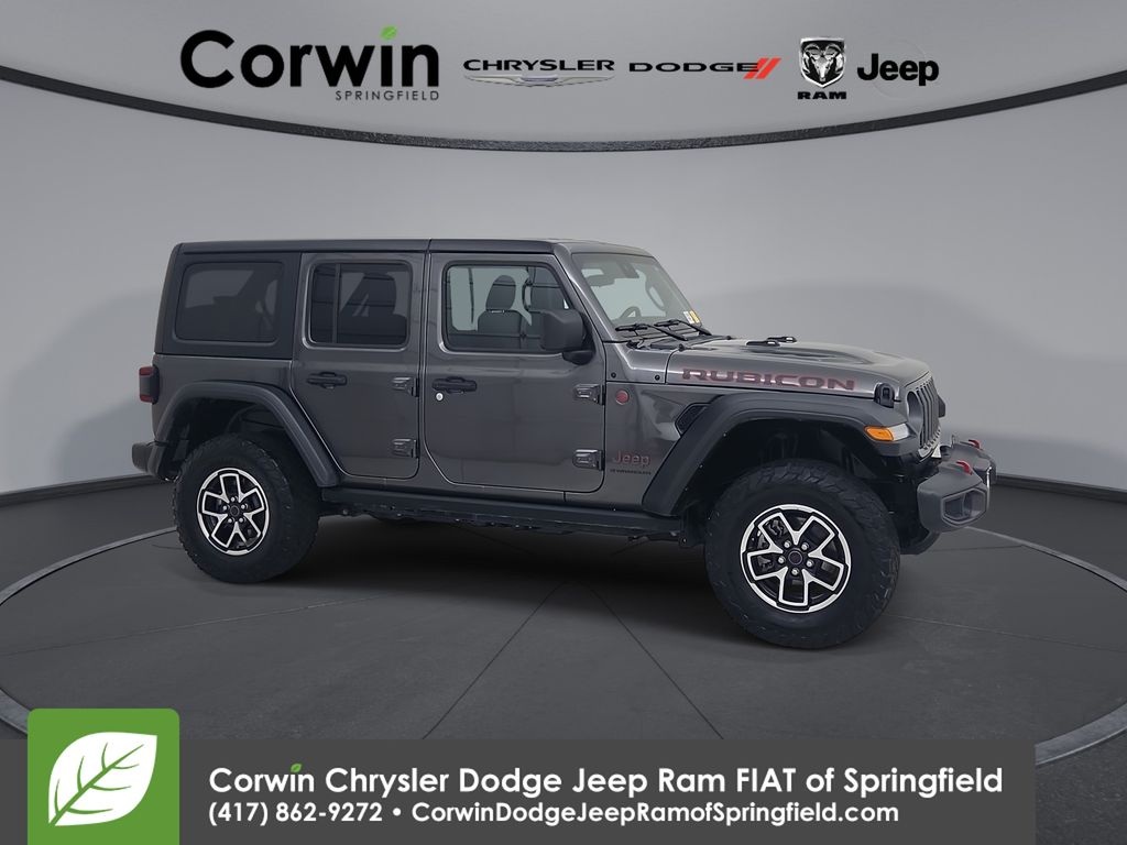 Gray (Granite Crystal Metallic Clearcoat) 2025 Jeep Wrangler SUV / Crossover Four-Wheel Drive 8-Speed Automatic