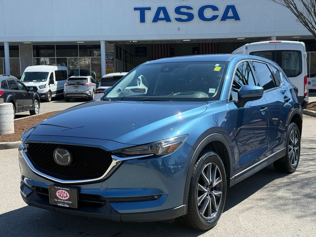 Eternal Blue Mica 2017 Mazda CX-5 Grand Touring AWD SUV / Crossover All-Wheel Drive 6-Speed Automatic