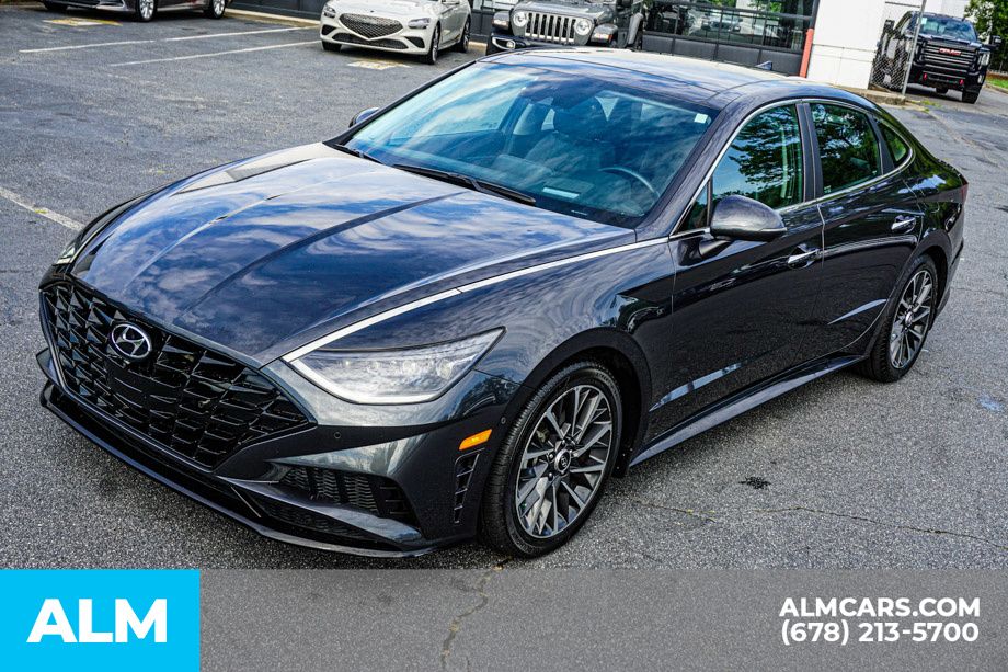 Used 2021 Gray Hyundai Limited image 15