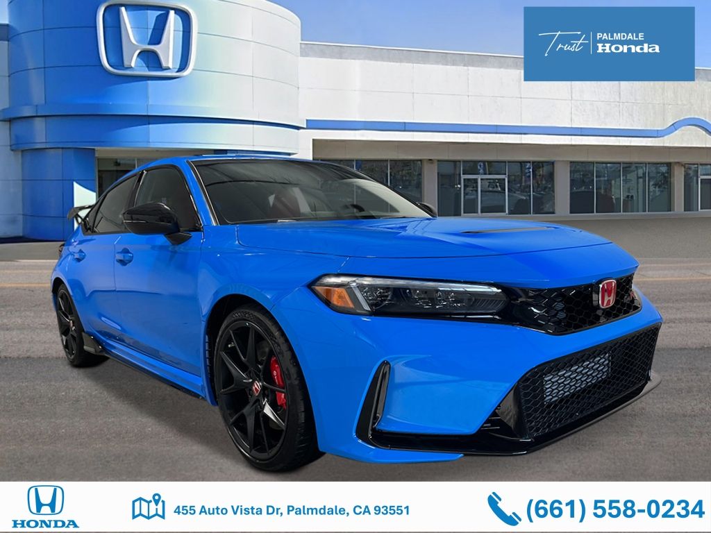 Boost Blue Pearl 2026 Honda Civic Type R Hatchback Front-Wheel Drive 6-Speed Manual