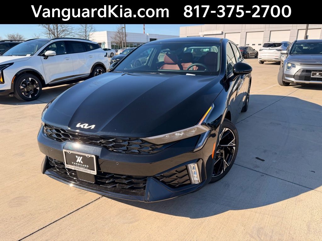 Aurora Black Pearl 2026 Kia K5 GT-Line FWD Sedan Front-Wheel Drive 8-Speed Automatic