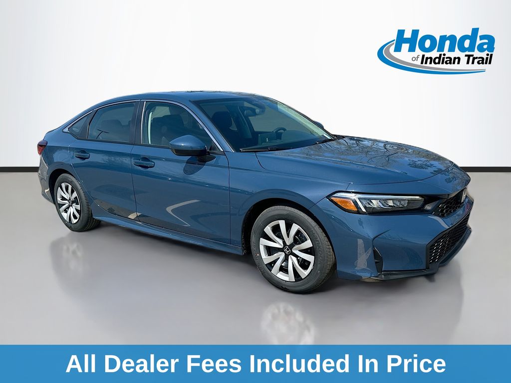 Blue Lagoon 2026 Honda Civic Sedan Front-Wheel Drive Continuously Variable Transmission