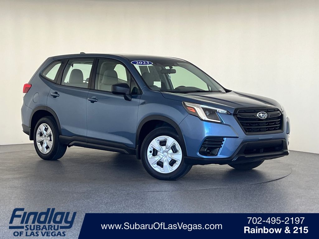 Horizon Blue Pearl 2023 Subaru Forester SUV / Crossover All-Wheel Drive Continuously Variable Transmission