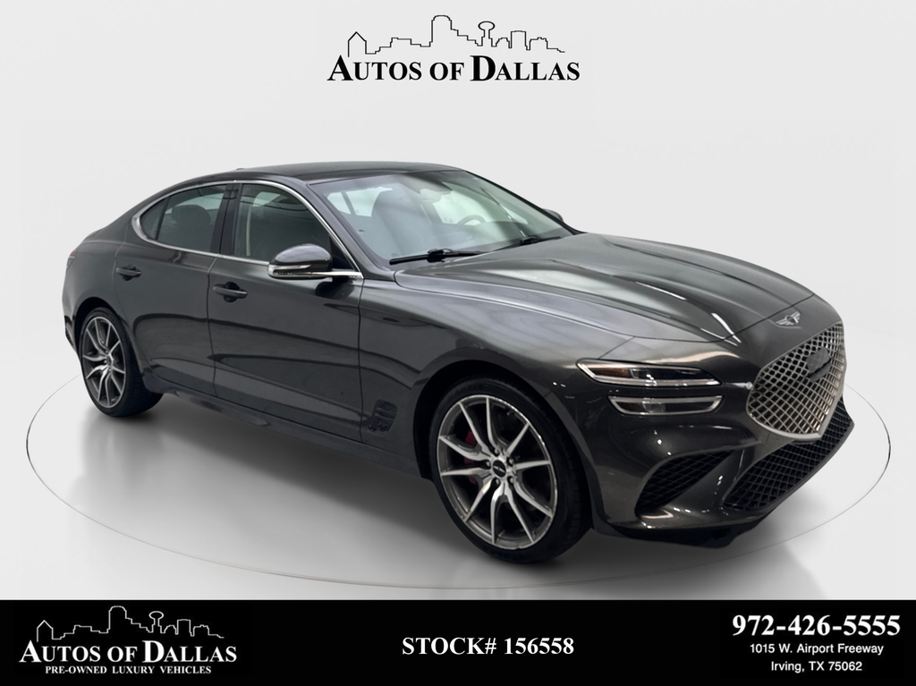 Makalu Gray 2025 Genesis G70 Sedan Rear-Wheel Drive 8-Speed Automatic