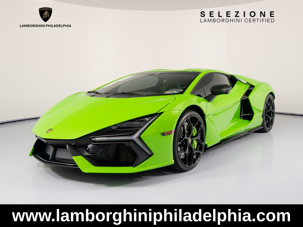 Green (Verde Mantis Metallic) 2024 Lamborghini Revuelto Coupe All-Wheel Drive 8-Speed Dual Clutch