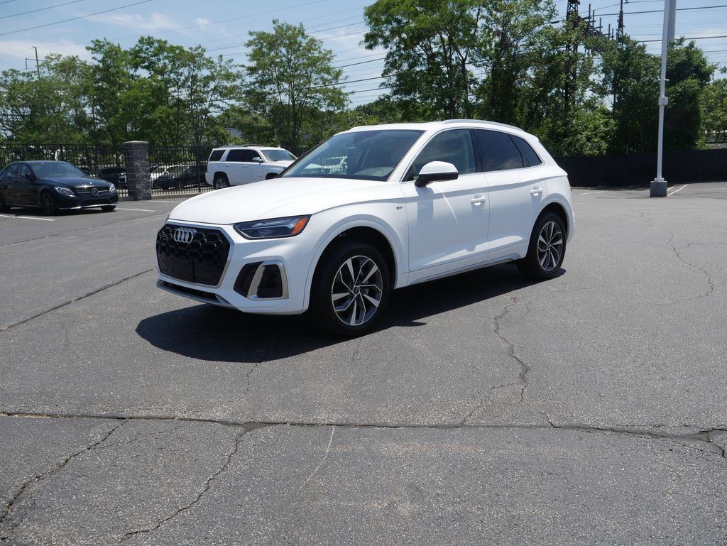 Glacier White Metallic 2022 Audi Q5 SUV / Crossover All-Wheel Drive 7-Speed Automatic