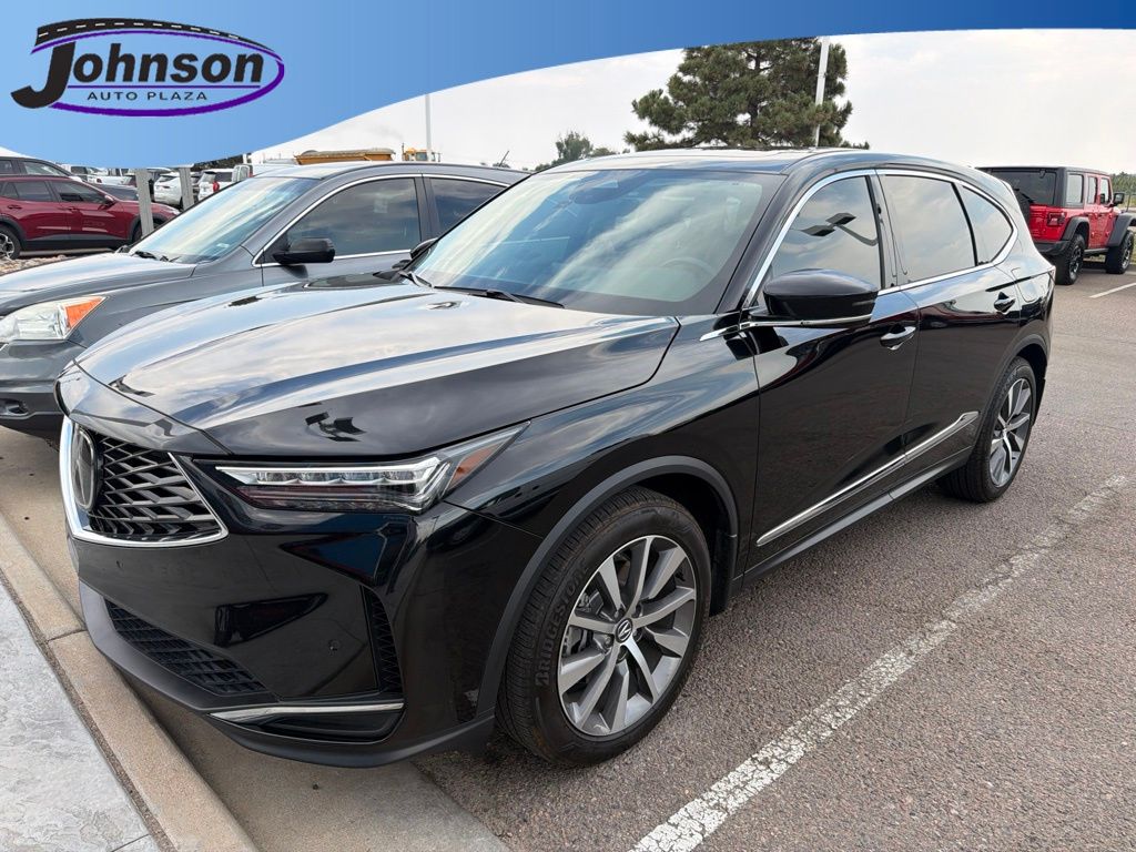 Majestic Black Pearl 2025 Acura MDX SUV / Crossover Front-Wheel Drive Automatic