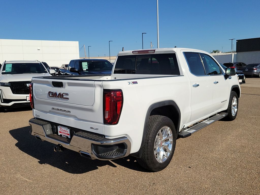 2021 GMC Sierra 1500 SLT White at Brown Buick GMC