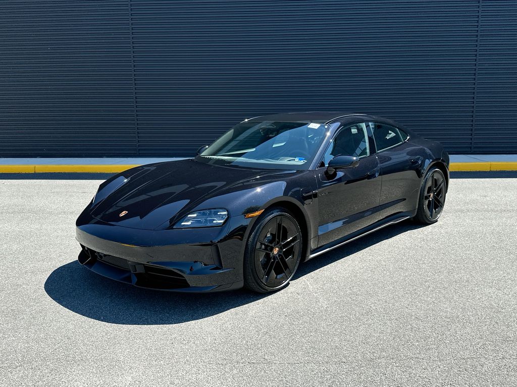 Jet Black 2026 Porsche Taycan Sedan All-Wheel Drive 2-Speed Automatic