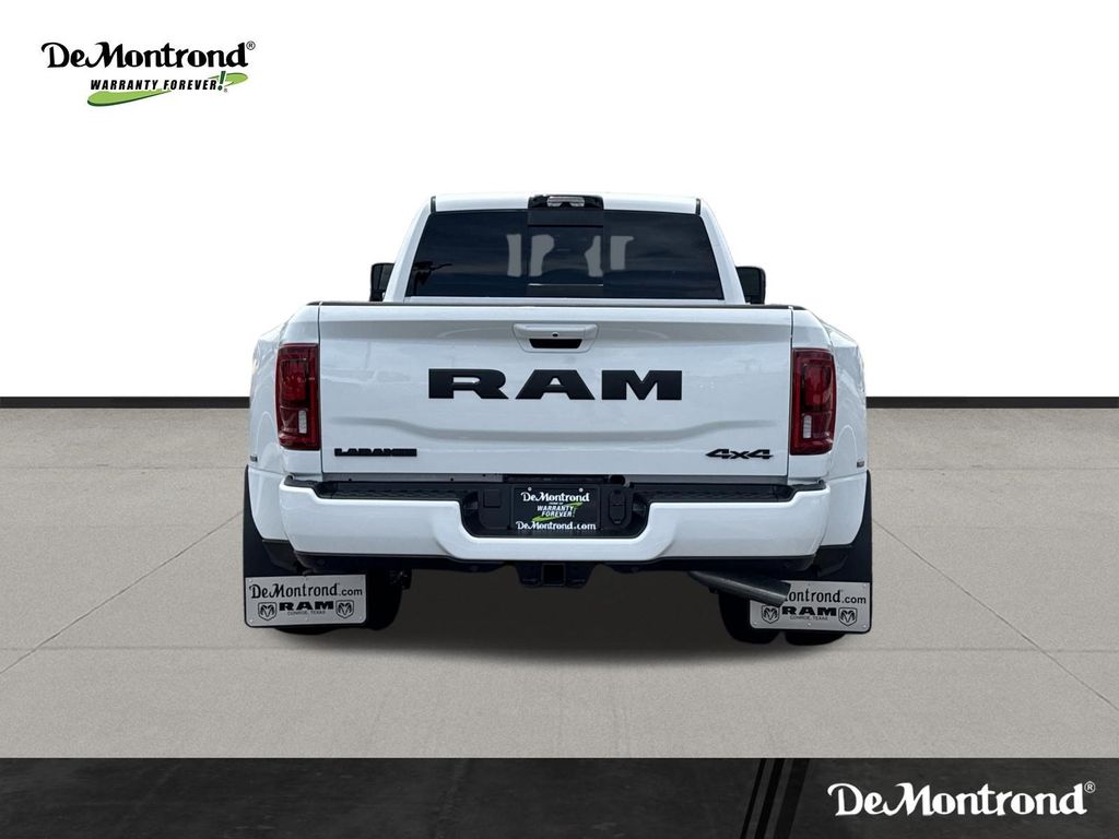 2026 Ram 3500 Laramie White at Texan Dodge Chrysler Jeep Ram