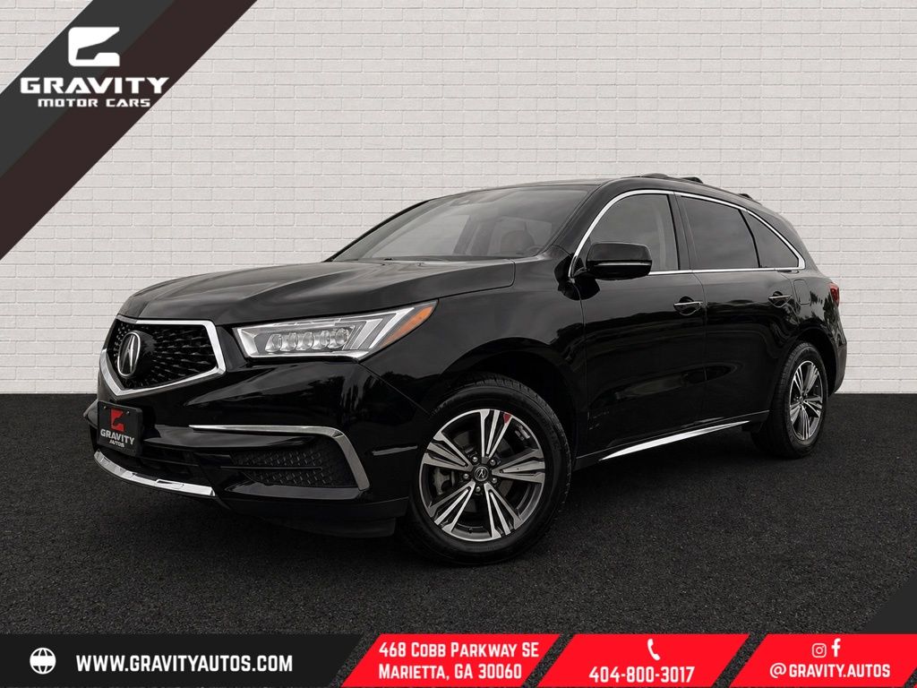 2018 Acura MDX SH-AWD SUV / Crossover All-Wheel Drive 9-Speed Automatic