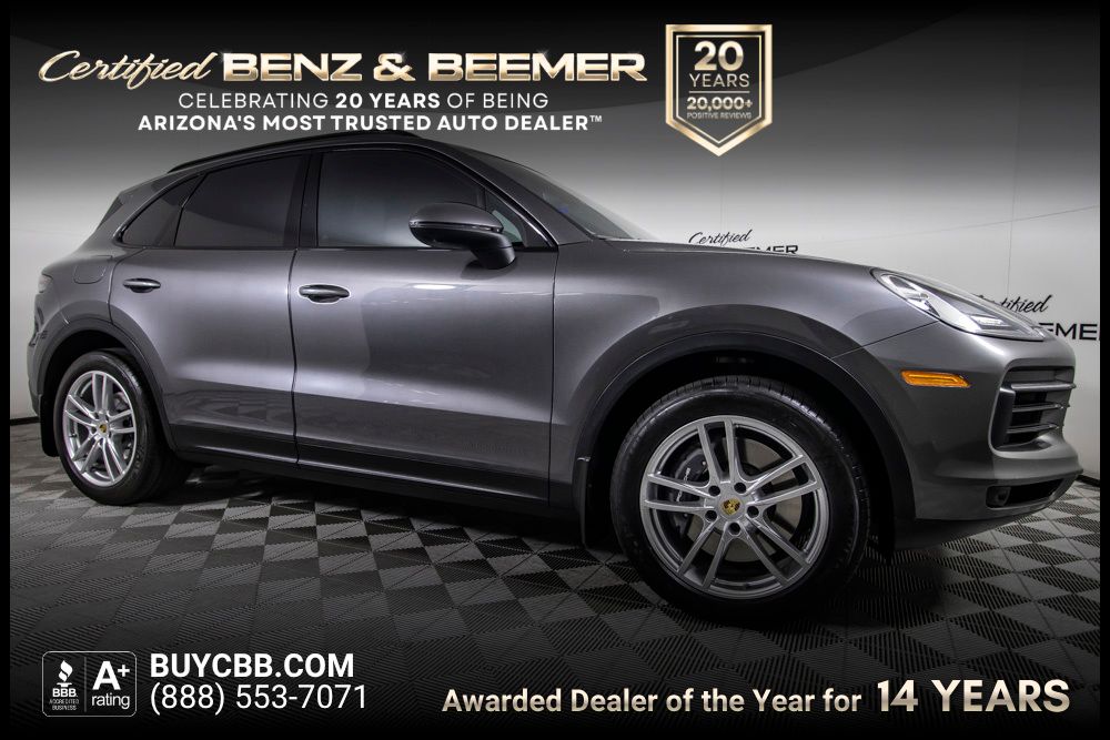 Gray 2023 Porsche Cayenne SUV / Crossover All-Wheel Drive 8-Speed Automatic