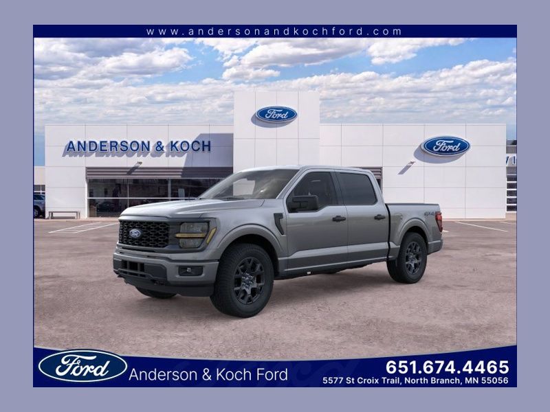Gray Metallic 2026 Ford F-150 Pickup Truck Four-Wheel Drive Automatic