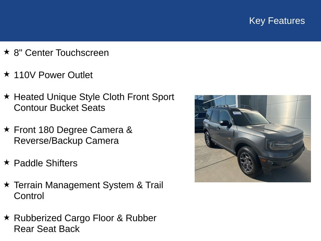 2024 Ford Bronco Sport Badlands