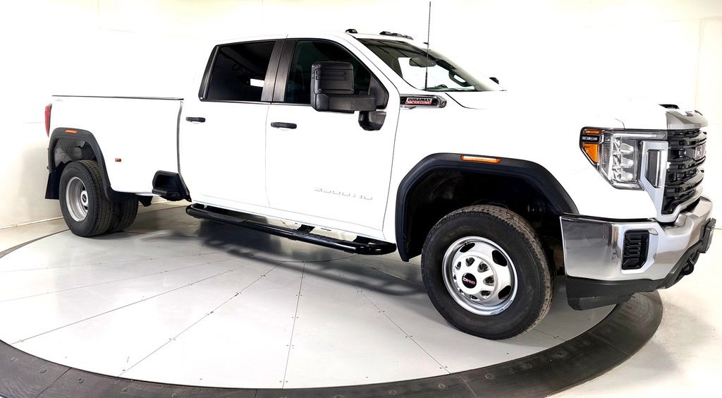 Summit White 2023 GMC Sierra 3500HD Pickup Truck Four-Wheel Drive Automatic